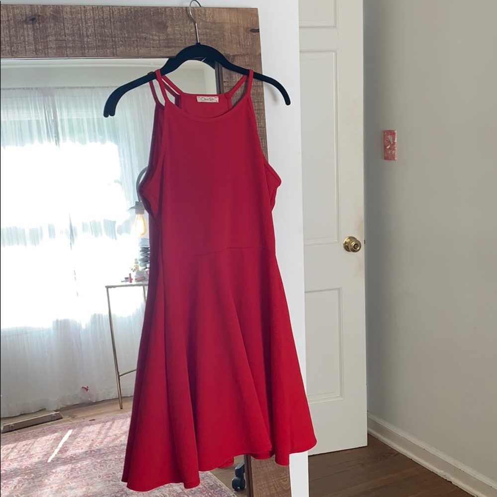 Bright Red Never Worn Dress